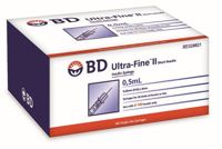 BD Ultra-Fine II Insulin Syringe 0.5ml