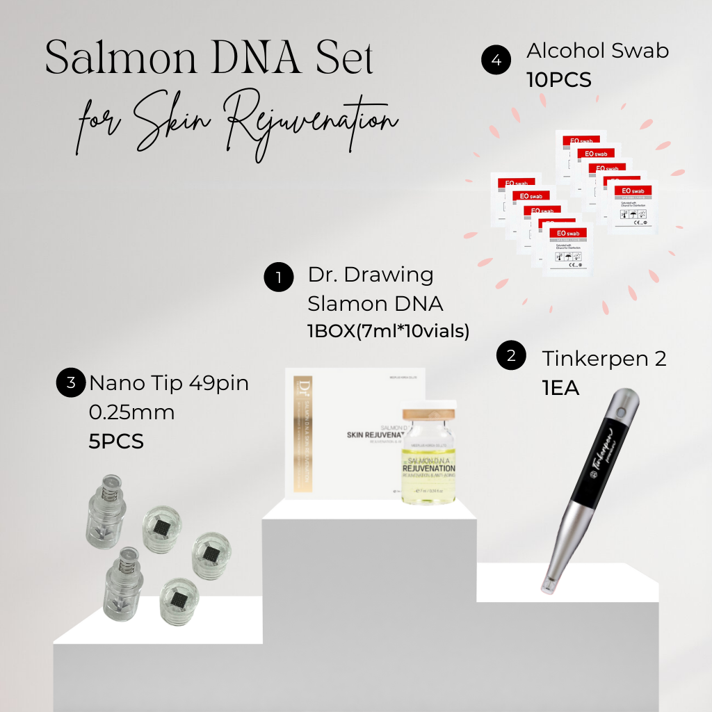 HOW TO USE MTS AMPOULE (Dr.Drawing Salmon DNA) - Training Step